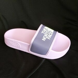 The North Face Lavender and Gray Slide Sandals NWOT